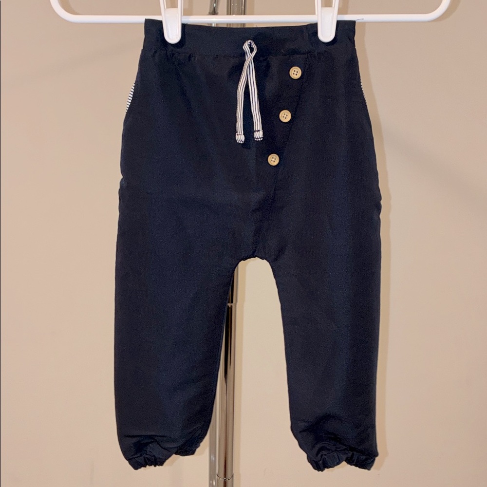 Kiabi Kids’ Casual Navy Bottoms with Button Detail
